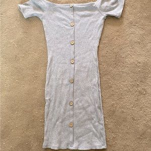 Fashion Nova gray dress, size small